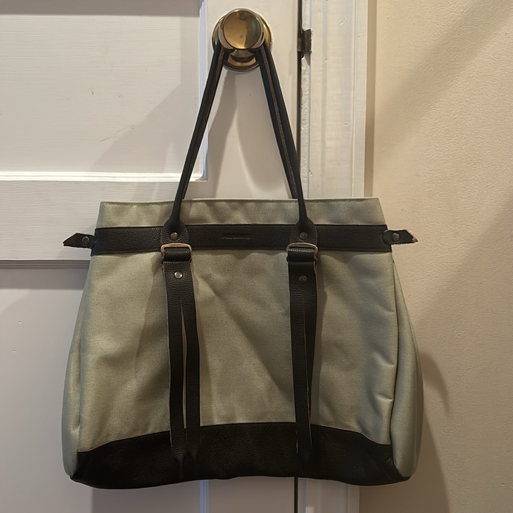 Jack Gomme canvas handbag green/khaki